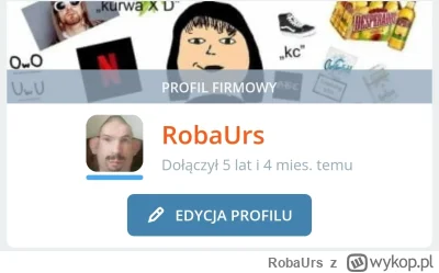 RobaUrs - Czy ktoś wie dlaczego i skąd mi się wzięło oznaczenie profil firmowy? XD
#w...