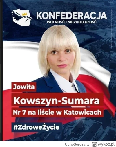 UchoSorosa - >- Jowita Kowszyn-Sumara, patostreamerka, polityczka Konfederacji

@robe...