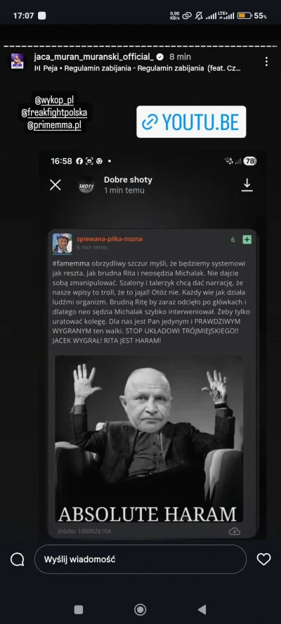 spiewana-pilka-nozna - #famemma dumą mnie rozpiera Panie Jacku. Wartości rodzinne i p...