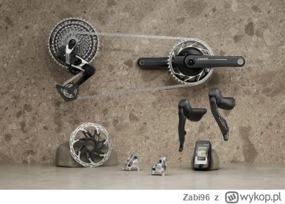 Zabi96 - Shimano nie zdążyło jeszcze zrobić elektronicznego GRXa 1x12 a Sram już wypu...