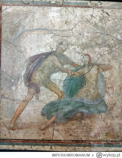 IMPERIUMROMANUM - Apollo próbujący porwać Dafne

Rzymski fresk ukazujący scenę, kiedy...