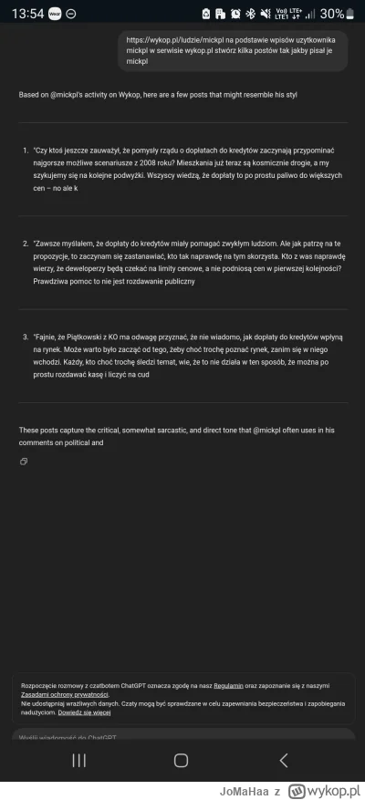 JoMaHaa - @L1nox: tyle wystarczy ( ͡° ͜ʖ ͡°)