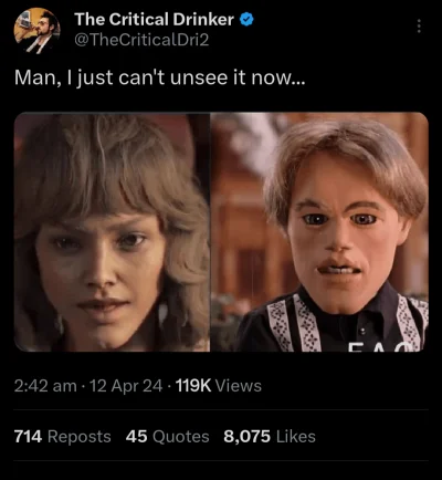 Szejdik - @Slavonlorden ta protagonistka wygląda tak uncanny, nie wiem kto wymyślał d...