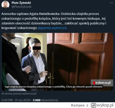 Kempes - #bekakatoli #pedofilewiary #pedofilia #prawo #polska

Takich zwyrodnialców p...