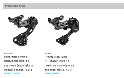 PrzekliniakCQ - @szkarlatny_leon: wg Shimano tylko GRX 812 ją obsłuży, ale gdzieś w n...