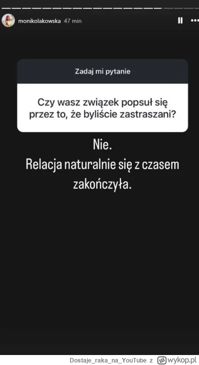 Dostajerakana_YouTube - Przecież to nie ma żadnego sensu. Najpierw Monika kilka dni t...