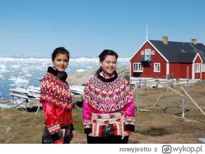 nowyjesttu - Dzisiaj większość ludności Grenlandii stanowią Inuici- rasa żółta, zmies...