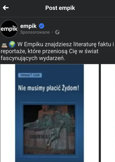 stefan_pmp - Algorytm cukierberga nie podumał #heheszki #facebook #literatura #empik