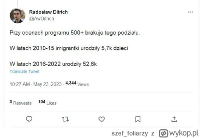 szef_foliarzy - Te statystyki są zawyżone dzięki Ukrainkom i innym...

https://twitte...