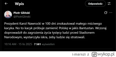 i-marszi - #polityka #neuropa #4konserwy #bekazpisu

Gliński ostro o Kaczyńskim! Ale ...