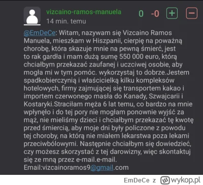 EmDeCe - #wykop ##!$%@? 

Nara frajerzy, ja zaczynam nowe życie XD