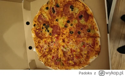 Padoks - #gastronomia #pizza
52zl na zdjęciu.
#!$%@? oliwek garść ale garść ręki dzie...