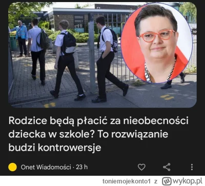 toniemojekonto1 - To teraz będzie trzeba mieć zaświadczenie od lekarza, że bombelek c...