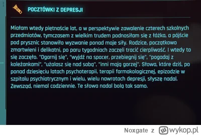 Noxgate - Warto czytać te drzazgi, bo można trafić na takie perełki.
#cyberpunk2077 #...