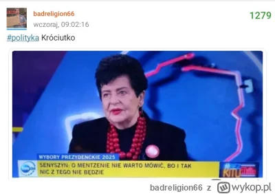 badreligion66 - #polityka @EditorTM muszę cię zmartwić. Szkalowanie Sławka ma się jak...
