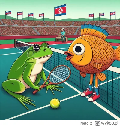 Neto - Żaba Lenka vs Ryba Kima
#tenis