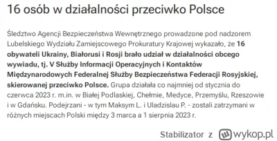 Stabilizator - Sąd Okręgowy w Lublinie skazał w czwartek  ukrainca maksyma L. i biało...