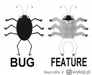 SaycoRa - It's not a bug.
It's a feature!