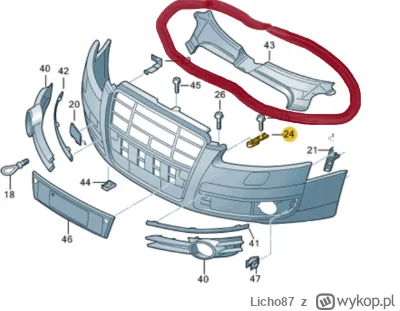 Licho87 - Mirki jak nazywa się ta część zderzaka?

#audi #czescisamochodowe #motoryza...