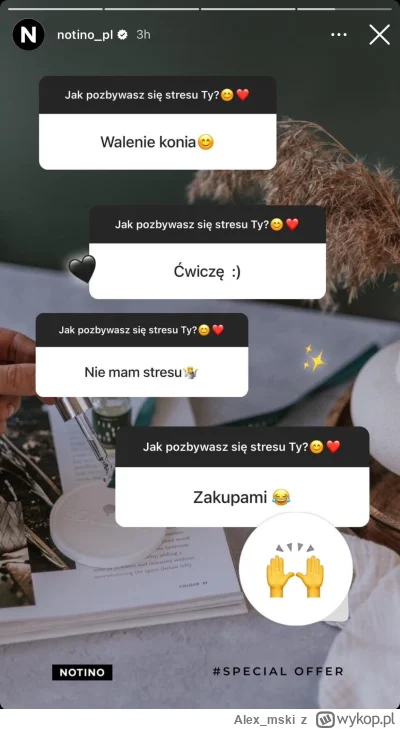 Alex_mski - Notino (jak tam miała na imię ta pani co anuluje zamowienia? xD) coraz mo...