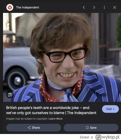 Gravi - @dzbanzyciowy: "British smile" tak zwany