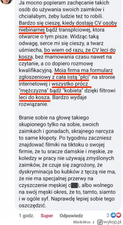 WielkiNos - juleczka z hru z rigczem. Też bym tak robiła.

#pracbaza #bekazlewactwa #...