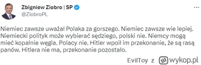 EvilToy - Niemcy jak zwykle z klasą, a tymczasem polski cham w przebraniu ministra: