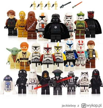 jackieboy - Hej
Gdzie można kupić oryginalne lego z minifigurkami z Star Wars (albo n...