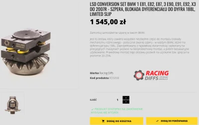 Atreyu - Pytanie do znawców:

Szpera płytkowa MFactory czy Quaife to wydatek +/- 6k.
...