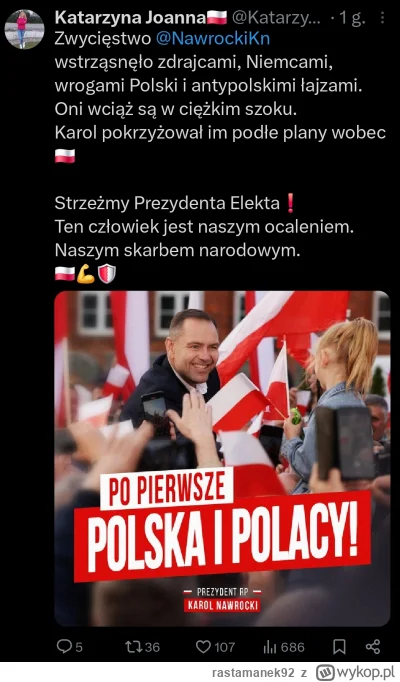 rastamanek92 - Wyborcy Nawrockiego: OBRAŻAJO NAS ŻE MY NIE WYKSZTAŁCONE I ZAŚCIANKOWE...