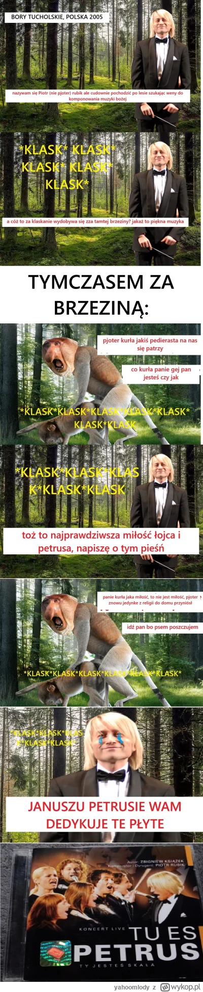 yahoomlody - ostateczne rozwiązanie kto klaszcze u rubika 

#konkursnanajbardziejgown...