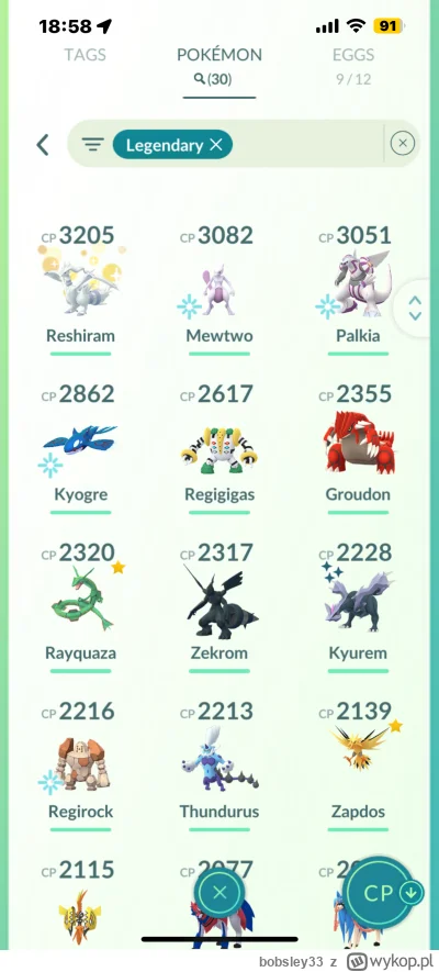 bobsley33 - Moje legendy 
#pokemongo #pokemon