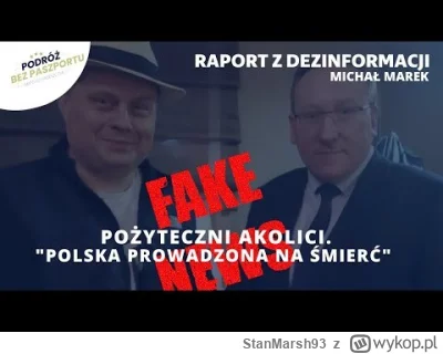 StanMarsh93 - #ukraina Raport z dezinformacji. "Uratuje nas tylko pokój z Rosją!"