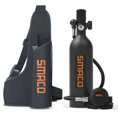 n____S - ❗ SMACO S400Plus 1L Mini Scuba Tank Diving Oxygen Cylinder [EU]
〽️ Cena: 185...