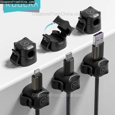 n____S - ❗ KUULAA Cable Clips 6pcs
〽️ Cena: 3.26 USD
➡️ Sklep: Aliexpress

Bezpośredn...