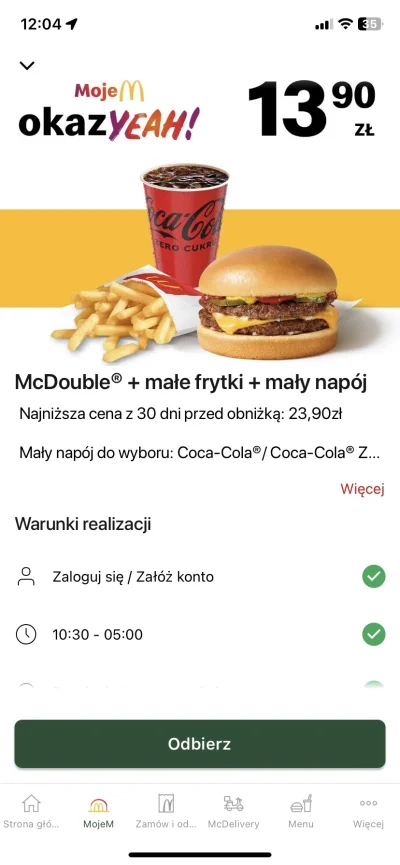 tesknilam_ - Widzę całkiem sensowną okazję #mcdonalds