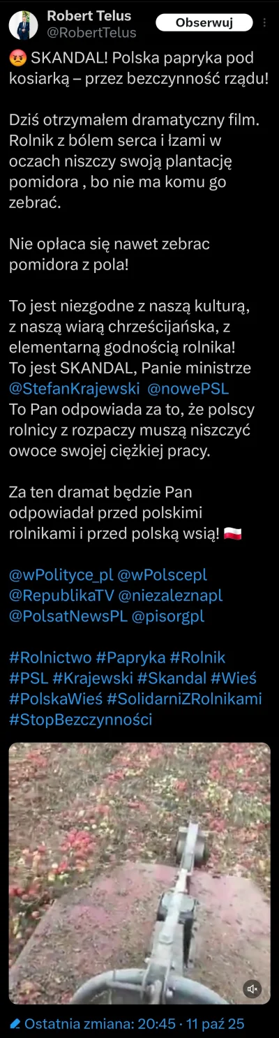 fidelio-fidelio - @Cztero0404: to ci trochę wyjaśni.
Rolnicy krzyczą bezmyślnie powta...