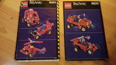 kicek3d - Plan na święta - odbudować dwa pierwsze zestawy #lego Technic jakie dostałe...