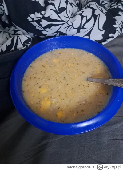 michalgrande - #przegryw - zupa w misce po płatkach - check
- jedzenie na łóżku - che...