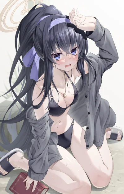 OttoFlick - #randomanimeshit #anime #swimsuit #bluearchive #uikozeki #pixiv #