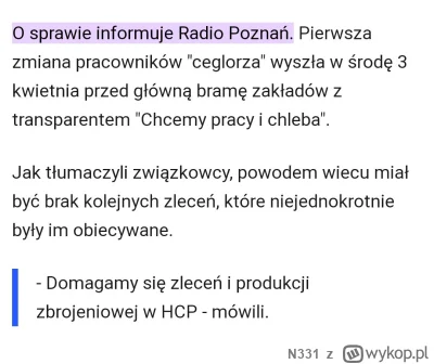 N331 - Polski przemysł nikogo, też w uśmiechniętej Polsce ¯\(ツ)/¯

#polska #wojna #wo...
