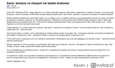 Xianist - No to jak Sasin zapowiada, że nie zabraknie to znaczy że trzeba jechać na s...