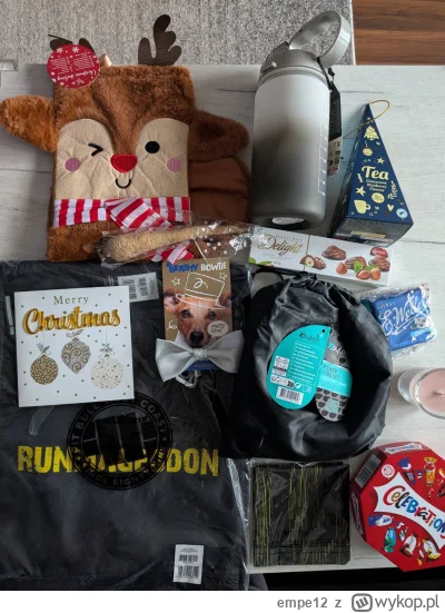 empe12 - Ale paka! WYKOPAKA!
Moim Mikołajem okazał się @bezi 
I spisałeś się mireczku...