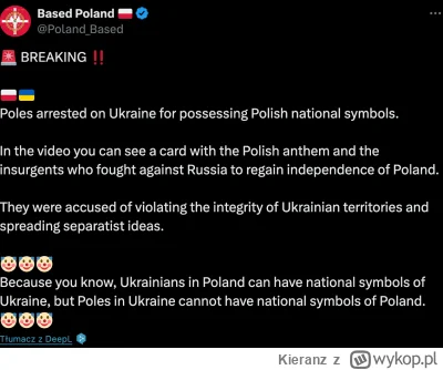 Kieranz - ruscy właśnie zmajstrowali taniego fejka, jakoby Ukraińscy żołnierze prześl...