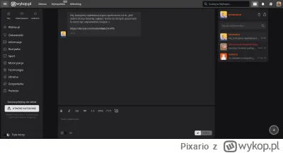 Pixario - Czy ty też dostałeś spam wiadomość z od użytkownika @tomosano jeżeli tak to...