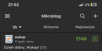 Oktikk - Dobrze, że apka na ios wyświetla posty z ostatnich 2h tak jak jest zaznaczon...