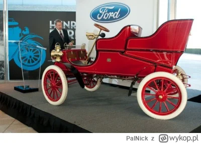 PalNick - Pierwszy samochód Forda, Model A z 1903 roku, którego początkowa cena wynos...