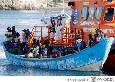 skide-godt - Ej, no, przecież widać, że przypływają same zdrowe chłopy, które aż garn...