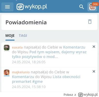 Polasz - @NaczelnyAgnostyk: raz pokazałeś mi się w powiadomieniach i fatamorgana..wsz...