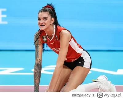 b.....y - #paryz2024 Malwina jest prawdziwą fajterką. Pomimo uderzenia piłką w twarz ...